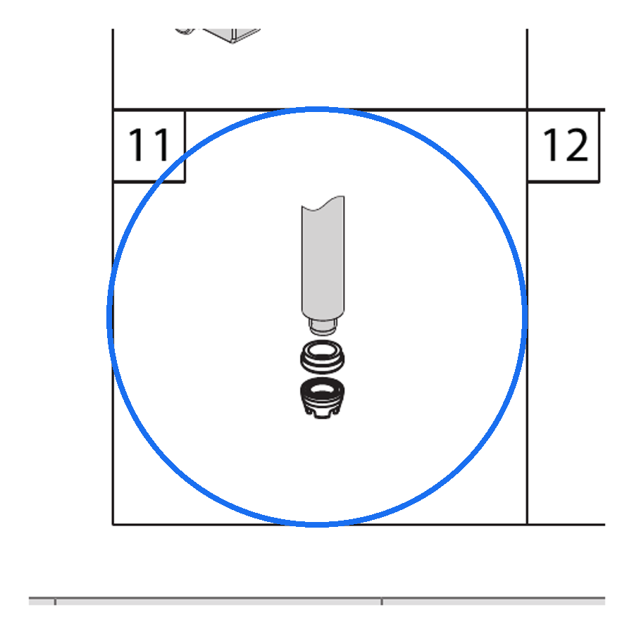 [WA2466792] Fluid ring + fluidising crown set Quick-Link