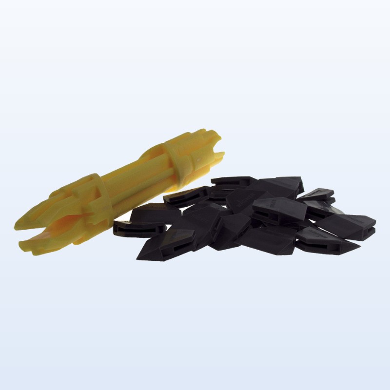  Tool for wedge C4 plus 20 clavettes (former gun)