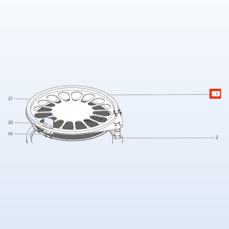 [WA3143476] Profilé en caoutchouc mousse sans surface collante Monocyclone