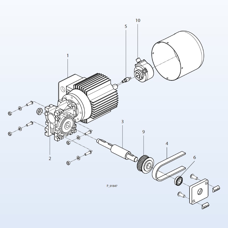 [WA2365465] Kit de pièces d'usure 4000h HU 1-1200