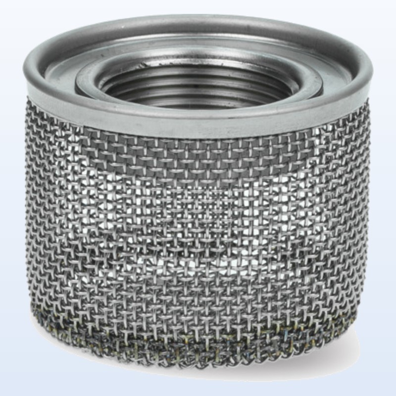 Filtre d'aspiration DN25-18mesh-SSt