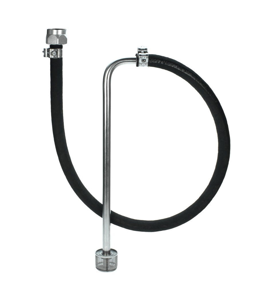 Tuyau d'aspiration DN16-SSt compl.