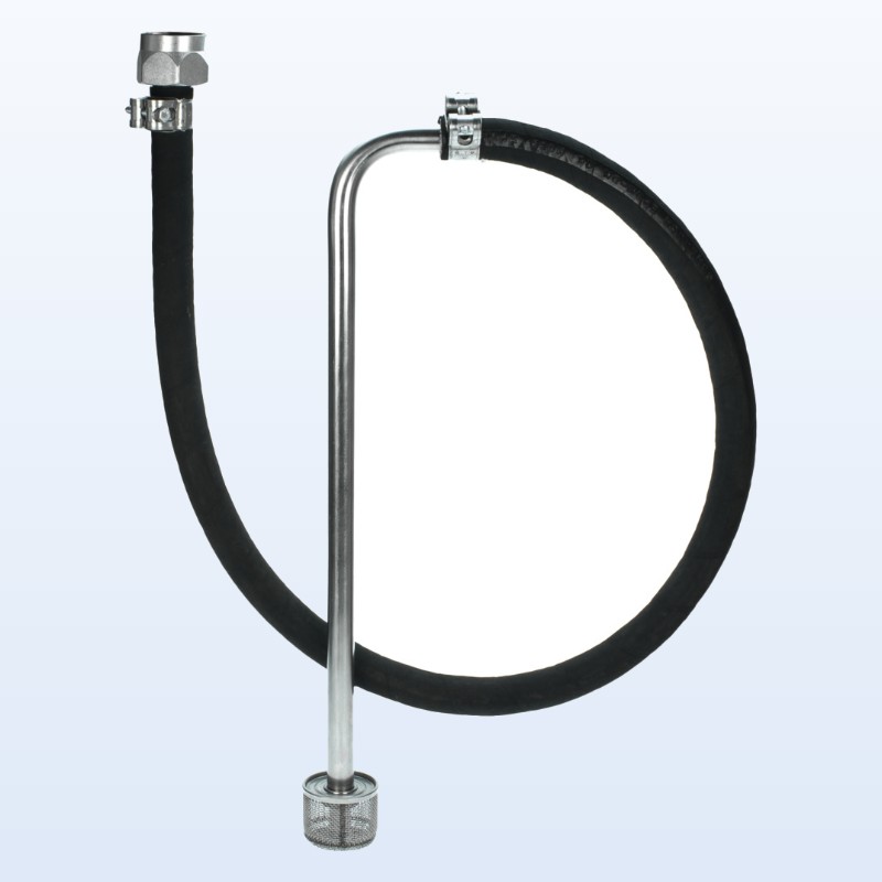 Tuyau d'aspiration DN16-SSt compl.