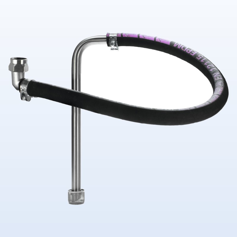 [WA2324116] Hose d'aspiration DN25-SSt compl.
