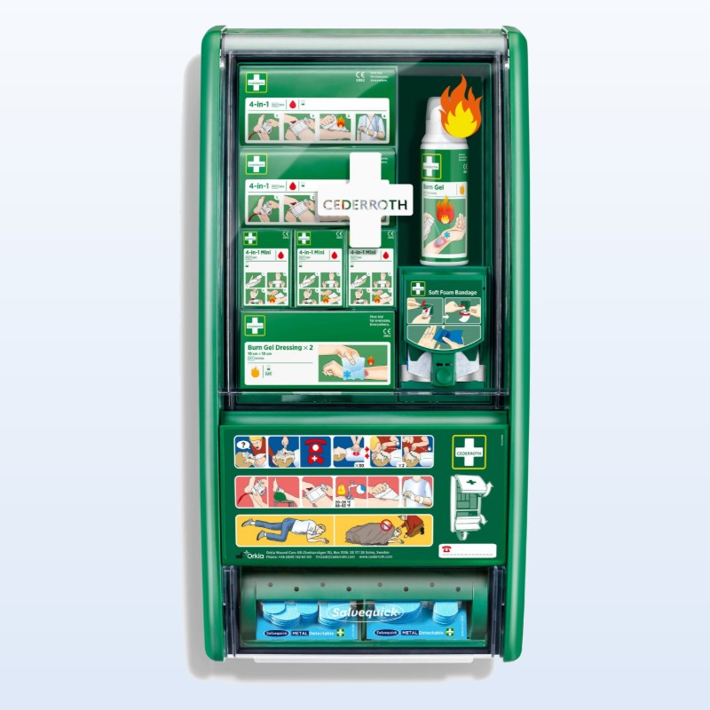 [MP51011003] Station de premiers secours et brûlures