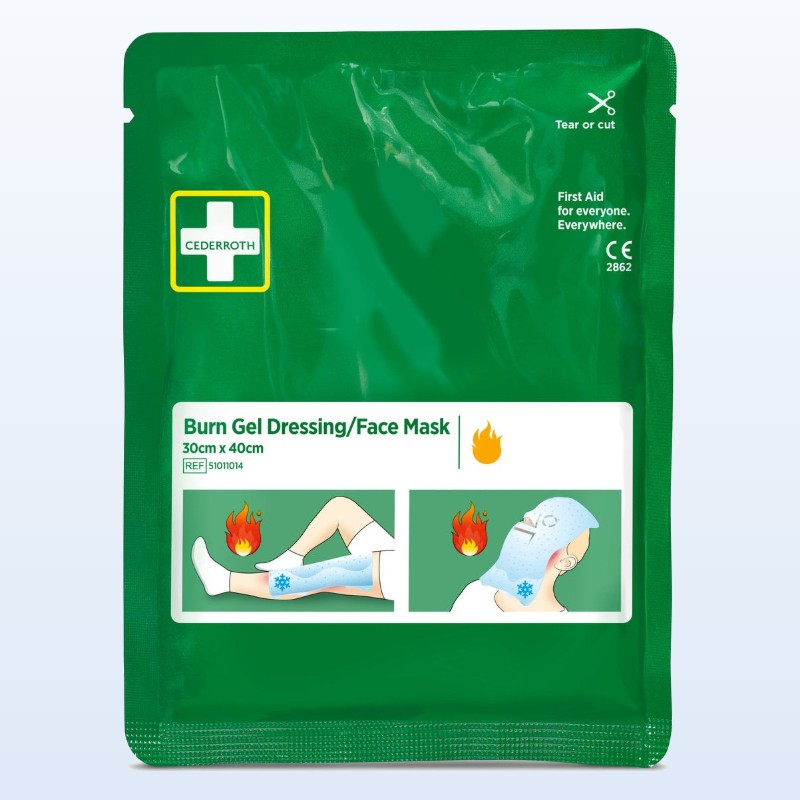 [MP51011014] Compresses pour brûlures Cederroth / masque facial 30x40 cm.