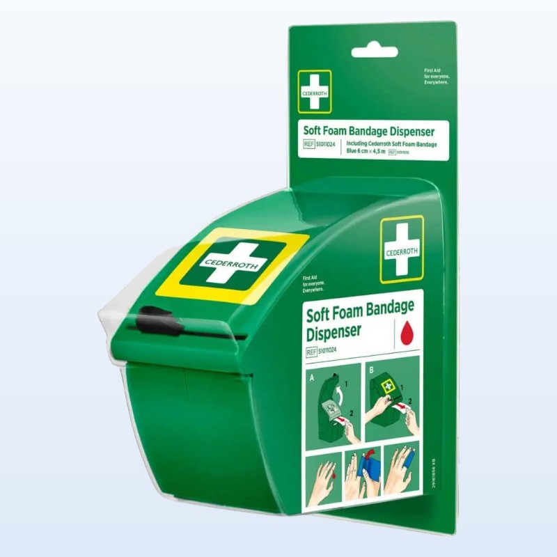 [MP51011024] Distributeur de Soft Foam Cederroth incl. 4,5 m BLUE 51011010