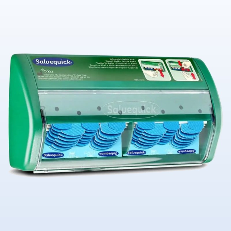 Pansement bleu détectable Salvequick BGCOMAGENCY