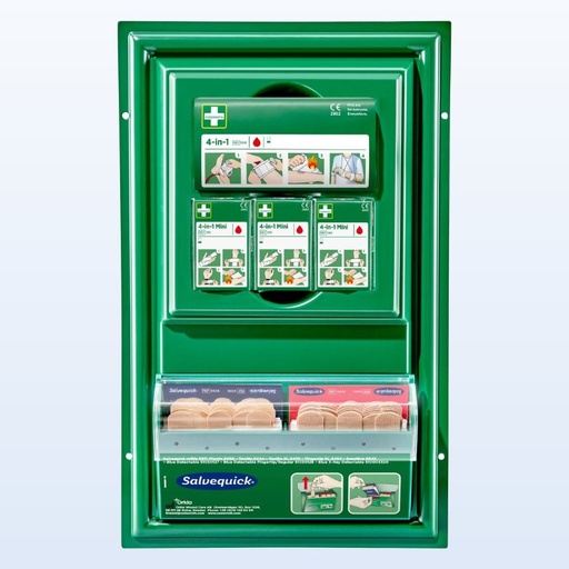 [MP191400] Mini station premiers secours - Kit Salvequick 4 en 1