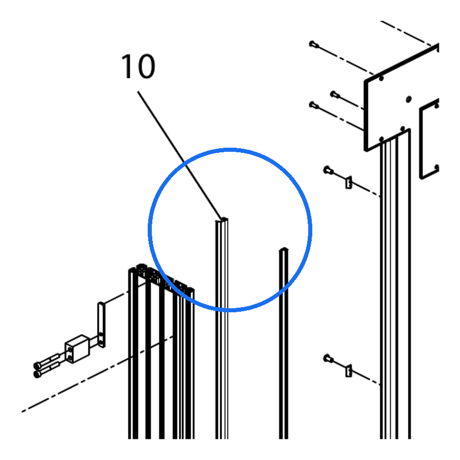 Kit de lèvres d’étanchéité (4 pces) VU 1-3000