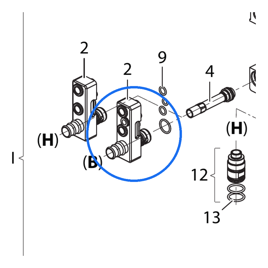 Raccord de tuyau Quick-Link B