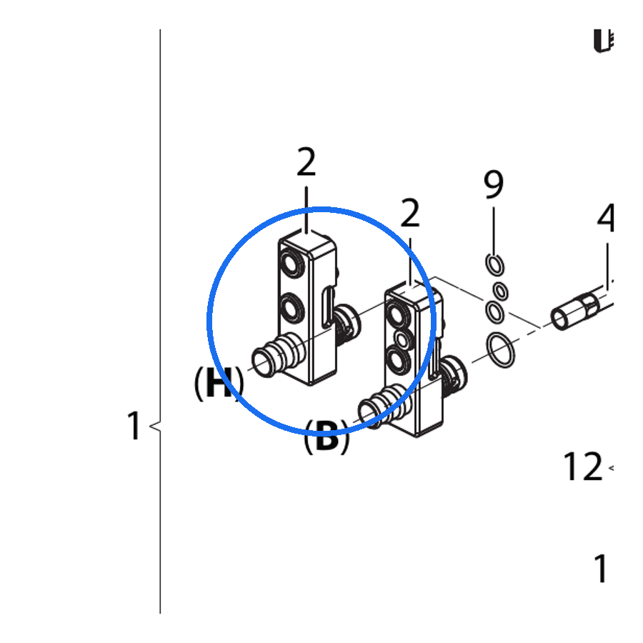 Raccord de tuyau Quick-Link H