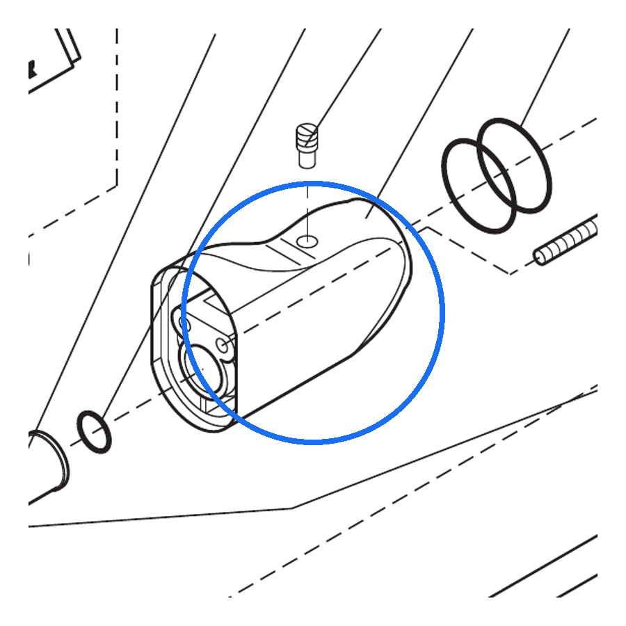 Pièce de fixation de tube PEA-C4XL