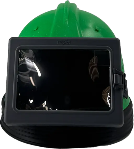 [MP02-800-CE] GVS-RPB – Astro – Casque de sablage complet (cape nylon, indicateur de débit, tuyau d'air, régulateur)