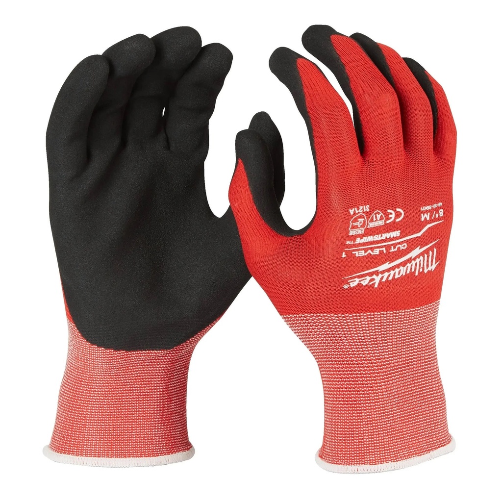 MILWAUKEE - GANTS ANTI-COUPURE NIVEAU 1/A