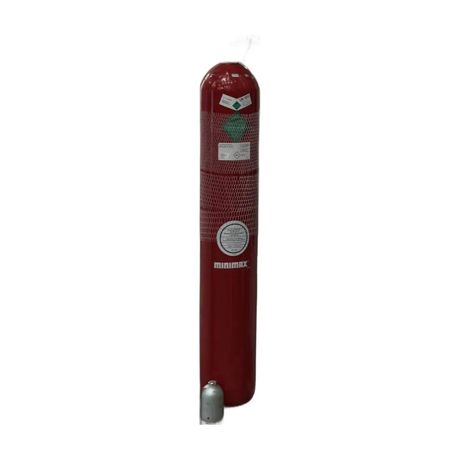 Bouteille CO2 30/50 kg pour système d’extinction cabine de poudrage