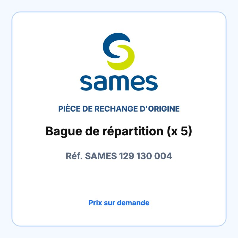 Bague de répartition (x 5)