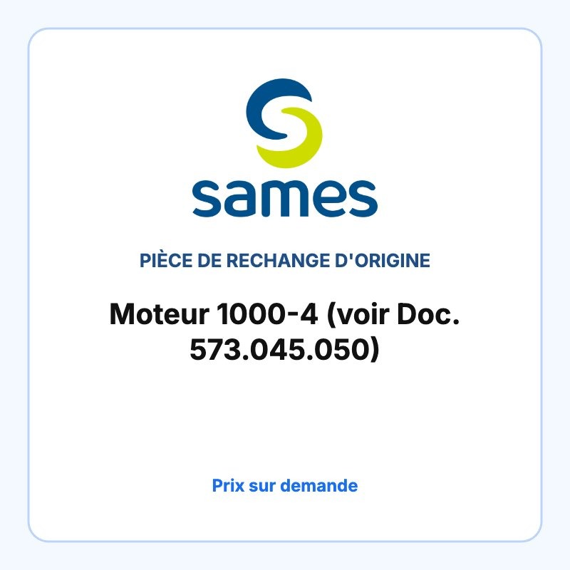 Moteur 1000-4 (voir Doc. 573.045.050)