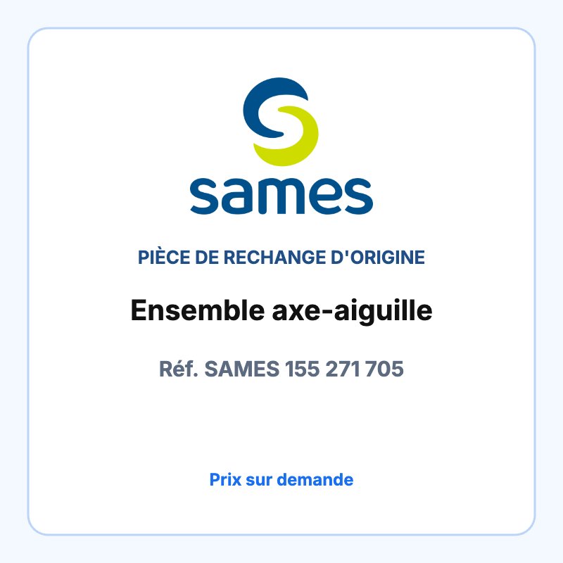 Ensemble axe-aiguille