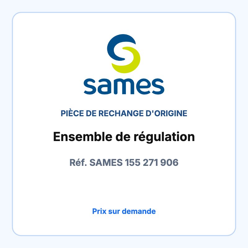 Ensemble de régulation