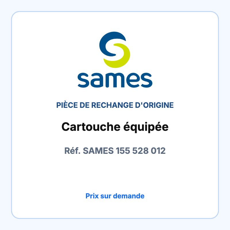 Cartouche équipée