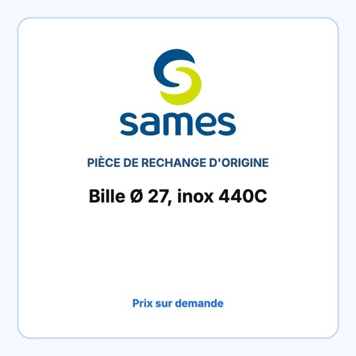 [SA907414269] Bille Ø 27, inox 440C