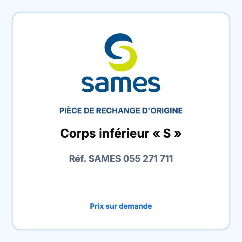 Corps inférieur « S »
