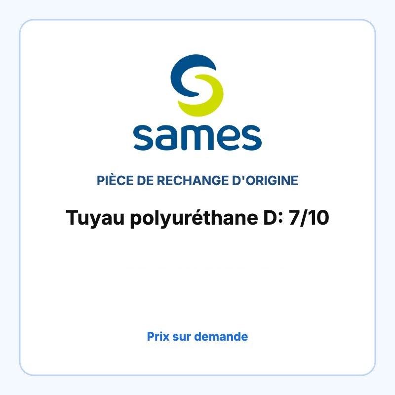 Tuyau polyuréthane D: 7/10
