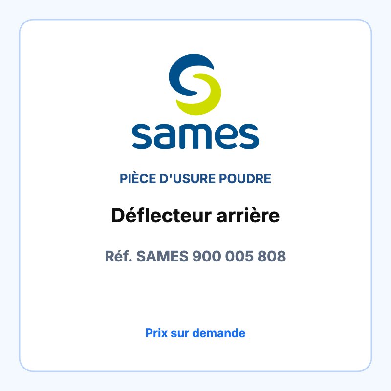 Déflecteur arrière