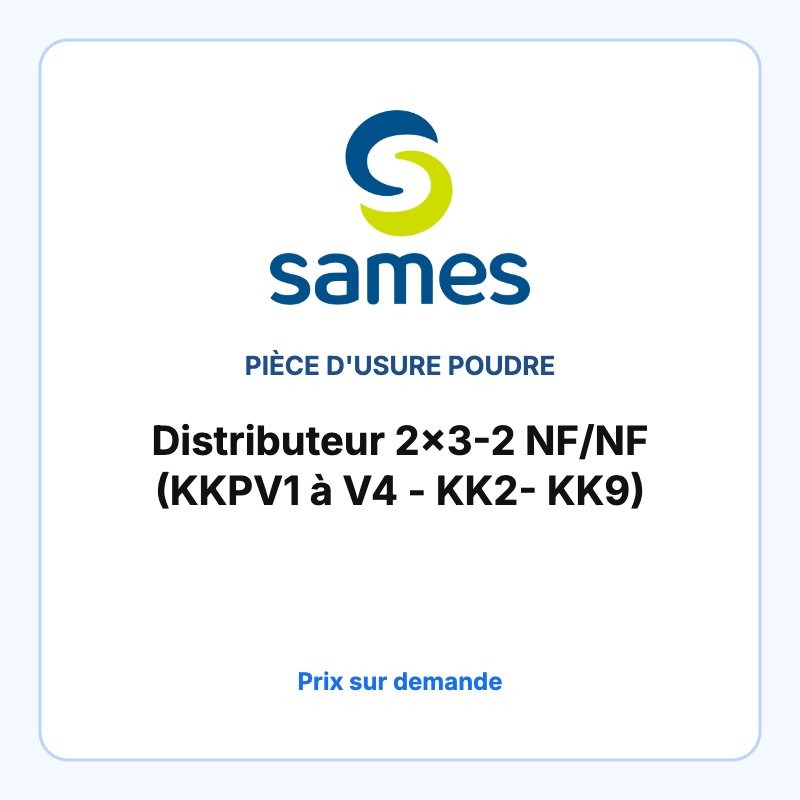 Distributeur 2x3-2 NF/NF (KKPV1 à V4 - KK2- KK9)