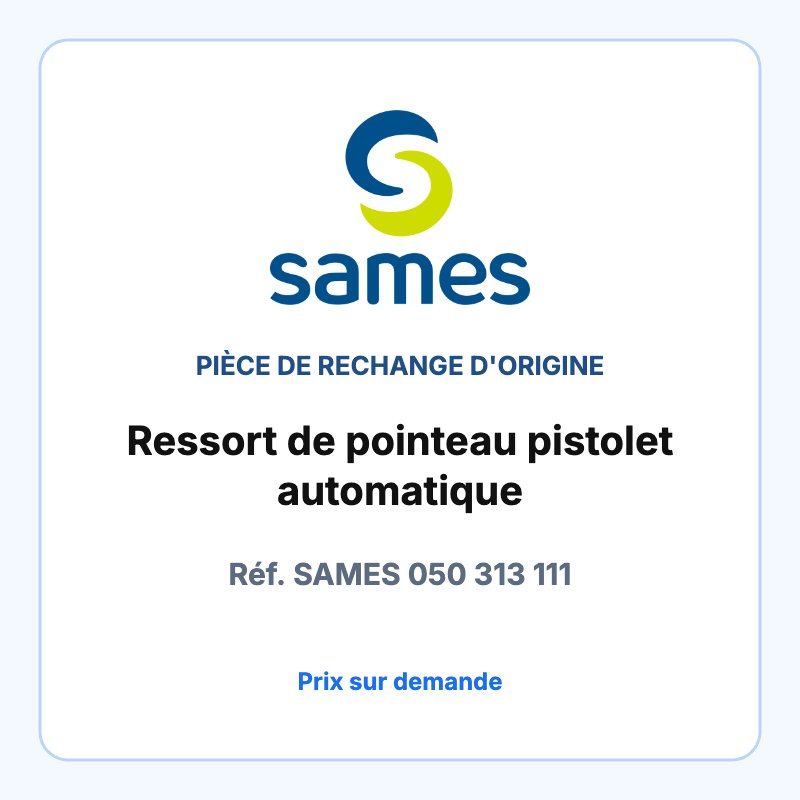 Ressort de pointeau pistolet automatique
