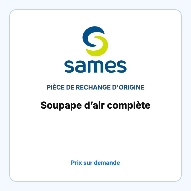 Soupape d’air complète
