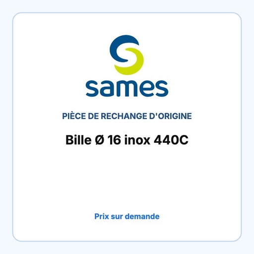 [SA907414242] Bille Ø 16 inox 440C