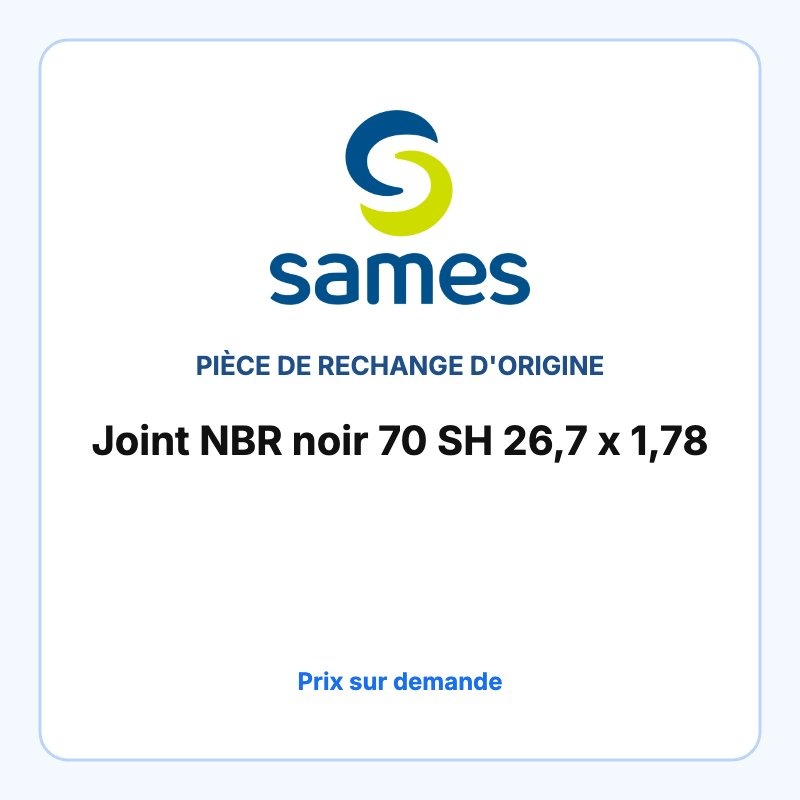 Joint NBR noir 70 SH 26,7 x 1,78