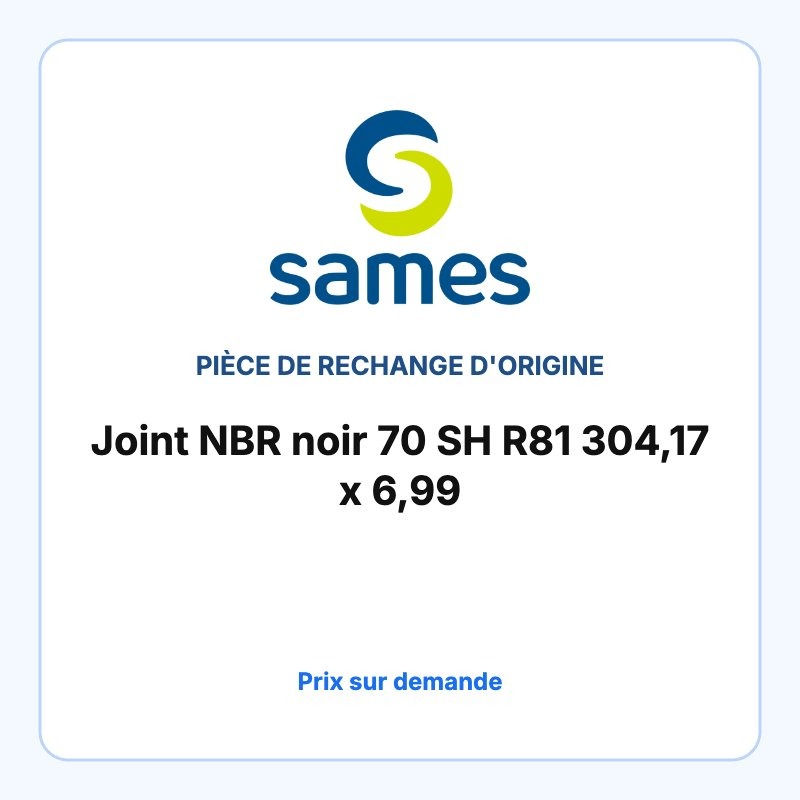 Joint NBR noir 70 SH R81 304,17 x 6,99