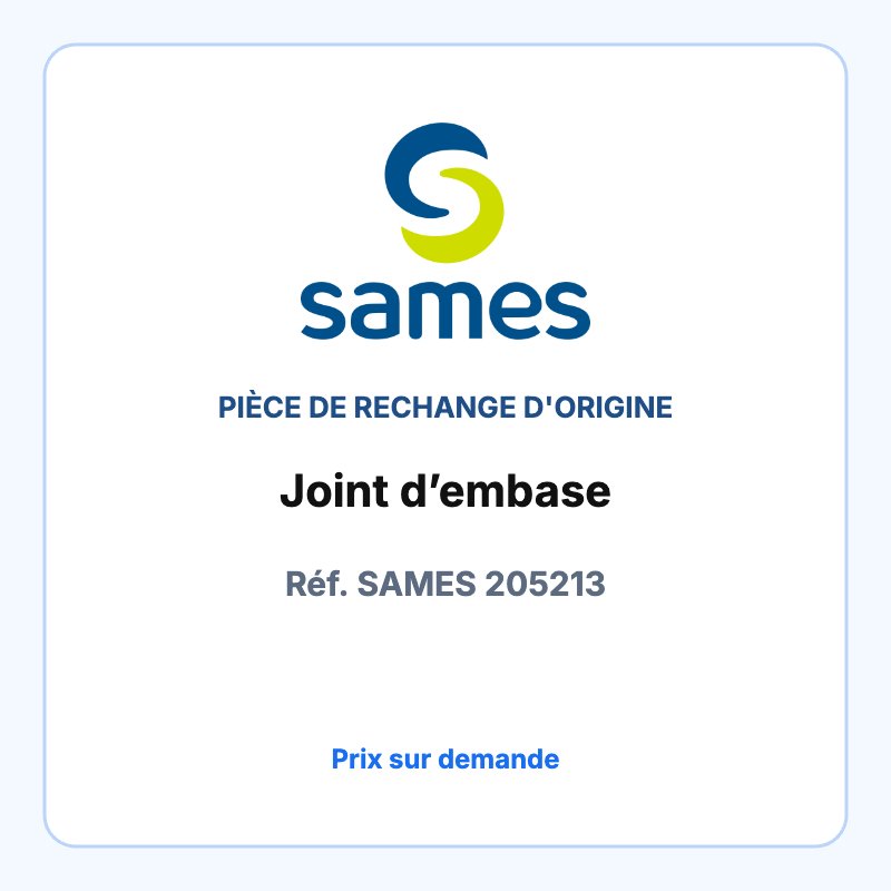 Joint d’embase