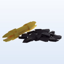  Tool for wedge C4 plus 20 clavettes (former gun)