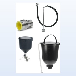 Adaptateur de godet gravité Walther