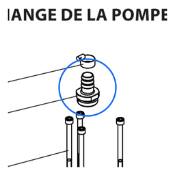 Raccord de tuyau fileté D30 x 41 IP 5000