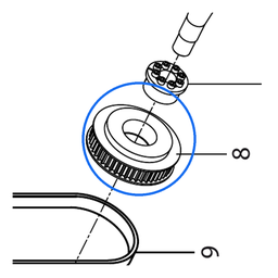 Roue d’entraînement VU 2