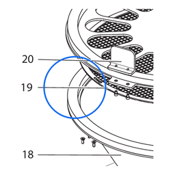 Crible interchangeable complet 300 µm (EEP-1)