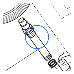 Tube de poudre PEA-C4 Twin (avant)