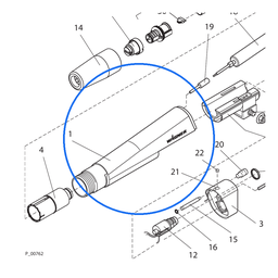 Corps de pistolet PEA C4 FM (rectifié)