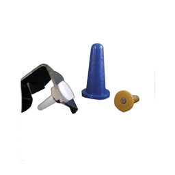 KK chapeau de sorcière silicone masquage axes et goujons