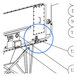 Donaldson Régulateur de pression 1" – Dépoussiéreur Downflo Evolution DFE