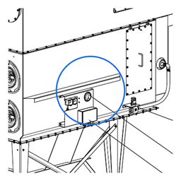 Donaldson Indicateur de différence de pression 0-10 kPa – Dépoussiéreur Downflo Evolution DFE