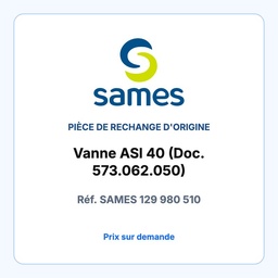 ASI 40 valve (Doc. 573.062.050)