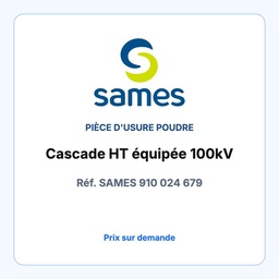 Cascade HT équipée 100kV