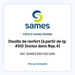 Bush de renfort (à partir de lg: 450) (inclus dans Rep.4)